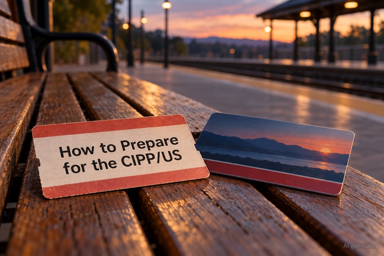 AI generated image - how to prepare for the CIPP/US and what it costs