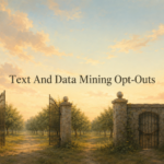 AI generated image - text and data mining opt-outs and reservations of rights